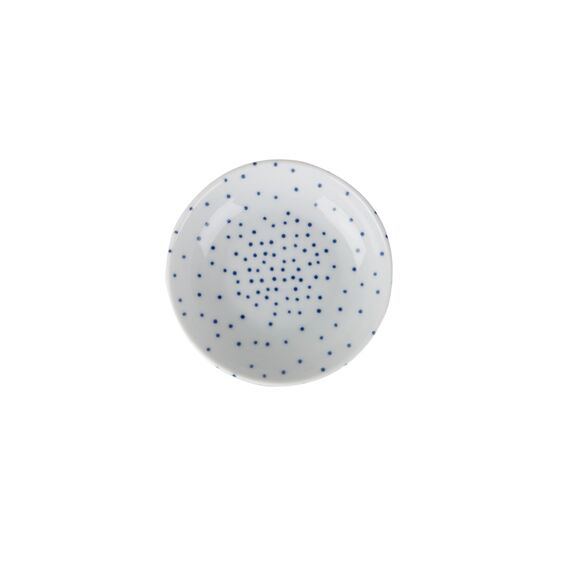 DS.10 Салатник 10 см, белый с синим, MARIN BLUE, Porland