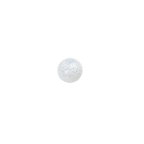 DS.10 Перечница 5,1 см, белый с синим, MARIN BLUE, Porland