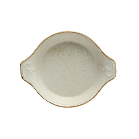 Форма для запекания d 15 см h 3,6 см (L с ручками 18 см), Seasons Бежевый, Porland, изображение 2