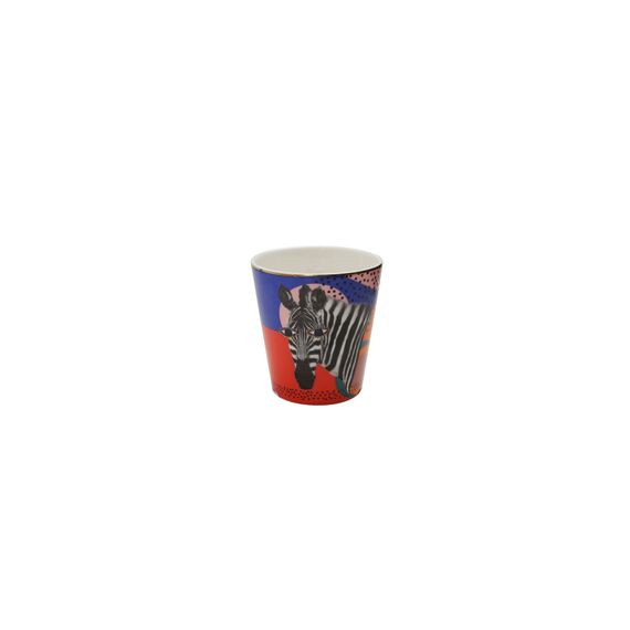 Чашка без ручки 320 мл Wild Life Zebra, WILD LIFE, Porland