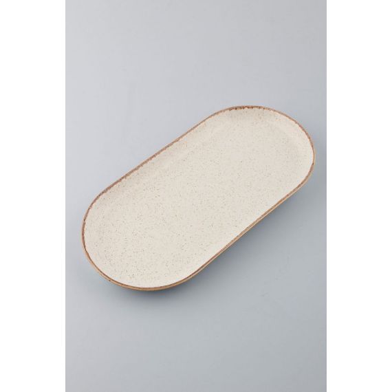 Блюдо овальное 30х15 см, Seasons Бежевый, Porland, изображение 9