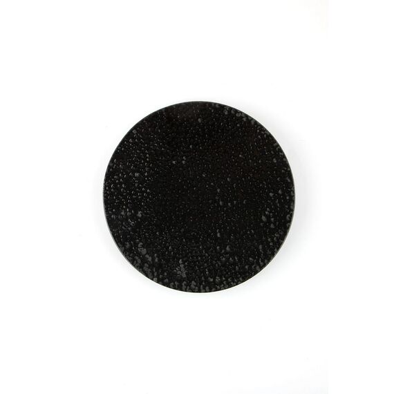 Тарелка плоская 17см, чёрный, BLACK MOSS, Porland