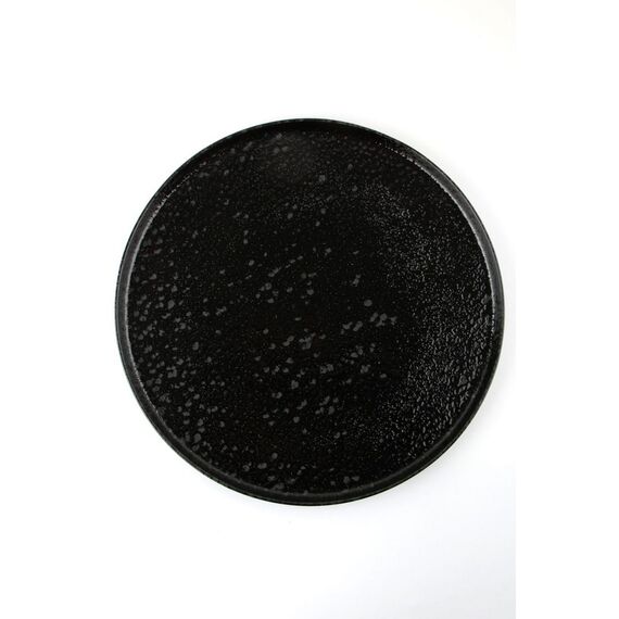 Тарелка с бортом 30см, чёрный, BLACK MOSS, Porland