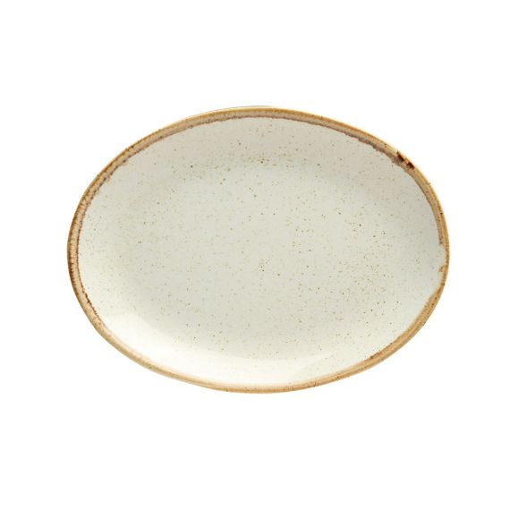 Блюдо овальное 31х24 см, Seasons Бежевый, Porland, изображение 2