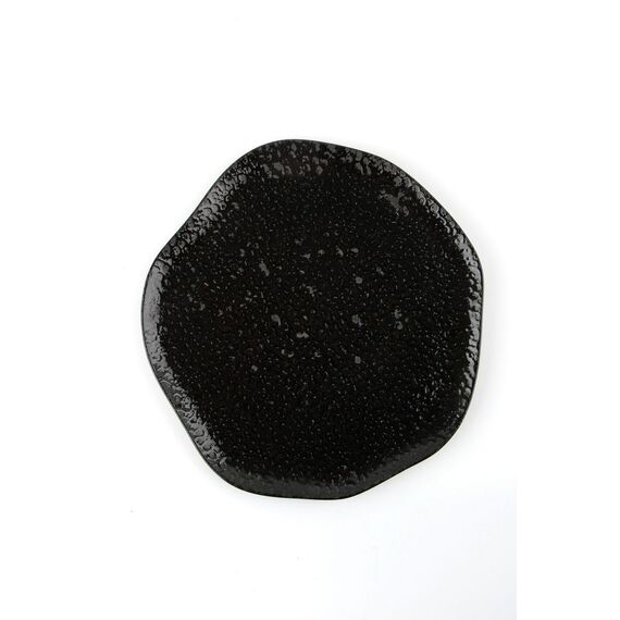 Тарелка волнообразная 27см, чёрный, BLACK MOSS, Porland