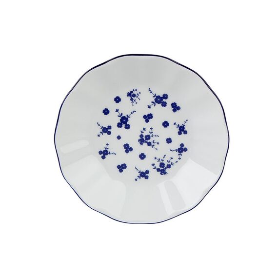 DS.3 Блюдце для чашки армуды, цвет белый с синим, BLUE PASSION, Porland