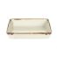 Блюдо прямоугольное 13,7х8,5 см h 3 см, Seasons Бежевый, Porland, изображение 3