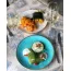 Набор обеденных тарелок 24 см, 4 шт Seasons Бирюзовый, Porland, изображение 13