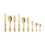 Нож столовый, золото 24,5 см, Versailles 18/10 Satin Gold, Comas, изображение 2