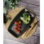 Тарелка прямоугольная 31*18 см, Seasons Черный, Porland, изображение 2