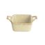 Соусник квадратный с 2-мя ручками 7х10 см h 4.2 см, Seasons Желтый, Porland, изображение 2