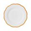Тарелка мелкая с цветным кантом охра, d 27,5 см, Bitossi