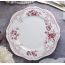 Тарелка мелкая d 25,5 см, h 2,2 см, фарфор, Red Rose, Casa di fortuna