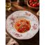 Чашка 220 мл, 12,5x8,8 см, h 6,3 см, фарфор, Red Rose, Casa di fortuna, изображение 4