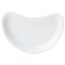 Тарелочка-полумесяц 10 см, цвет белый, SOLEY, Porland