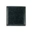 Тарелка квадратная 27см, цвет черный, MOSS, Porland