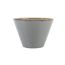 Чаша коническая d 12 см h 8 см 400 мл, Seasons Темно-серый, Porland